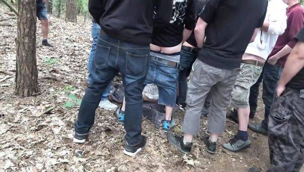 Hot Blonde Sluts Ela & Dirty Julia Take Full Service Gangbang - Creampie & Bukkake Fun! - xxxfiles.com on freevids.org