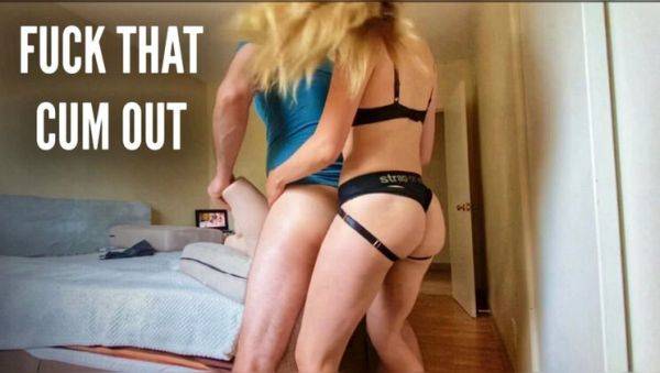 Hot MILF Julia Uses Strap-On To Peg Her Husband - Hard Femdom Anal Fuck - porntry.com - Usa on freevids.org