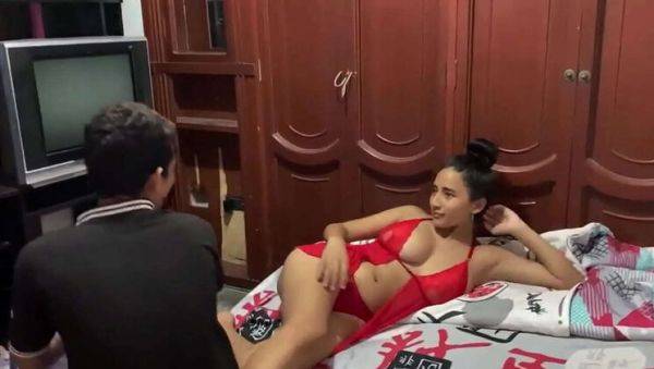 Hot Stepmom Fucks Step Son - Big Tits, Tight Pussy & Creamy Orgasm - xxxfiles.com on freevids.org