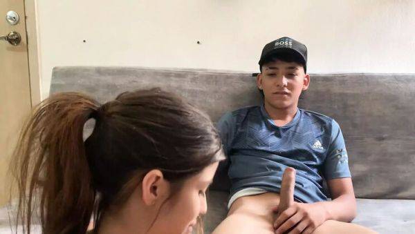 Hot Stepsister Gives Best Blowjob Alone - Venezuelan Teen 18yo Uncensored - xxxfiles.com - Venezuela on freevids.org