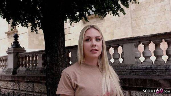 German Teen Angie Lynx Gets Picked Up and Rough Fucked in Public - Raw Street Casting Sex - porntry.com - Germany on freevids.org
