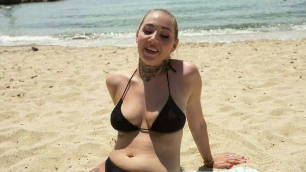 Blonde Babe Queen Hailey Takes Two Cocks After the Club - Anal & Cumshot - porntry.com on freevids.org