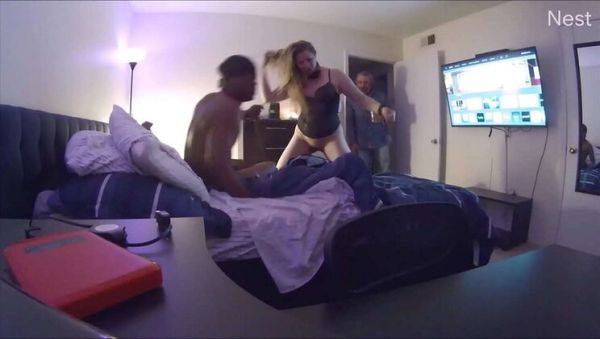 Husband Learns to Fuck Wife Hard - Rough Doggystyle & BBC Creampie - veryfreeporn.com on freevids.org