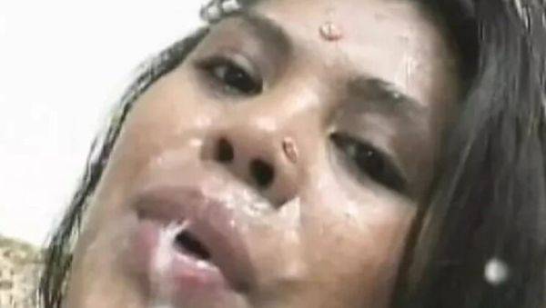 Hot Indian babe Arcadia Davida takes big cock in wild French threesome - porntry.com - France - India on freevids.org