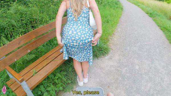 Hot German Amateur Litclit69 Gets Remote Vibrator Orgasm in Dress Before Rough Doggy Fuck - porntry.com - Germany on freevids.org