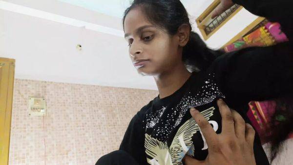 Hot Indian Wife Fucks Husband at Home - Desi Bhabhi Anal & Rough Sex - porntry.com - India on freevids.org