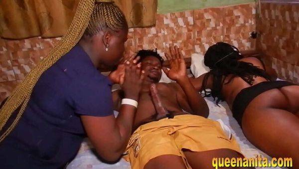 Hot Ebony BBW Gets Hardcore Blowjob and Doggystyle from Big Black Cock - porntry.com - India - Nigeria on freevids.org