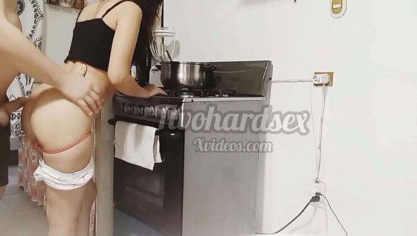 Sexy Latina Teen Rosibel Roxi Gets Creampie in Doggystyle - Hot Amateur Fuck - porntry.com on freevids.org