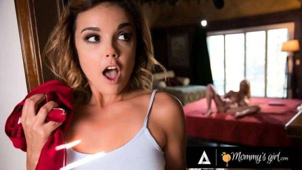 Busty Stepmom Alexis Fawx Makes Teen Stepdaughter Dillion Harper Squirt & Swallows It All - Lesbian Voyeur Fun - veryfreeporn.com on freevids.org