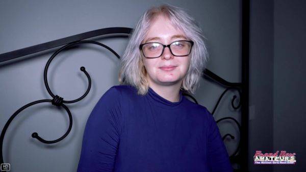 Annie Archer - Blonde Cutie Sucks A Big Dick And Gets Banged! - txxx.com on freevids.org