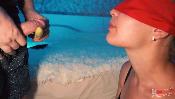 Naughty Stepmom Tricked Into Tasting Step Son's Cock - Guess The Flavor Game! - veryfreeporn.com on freevids.org