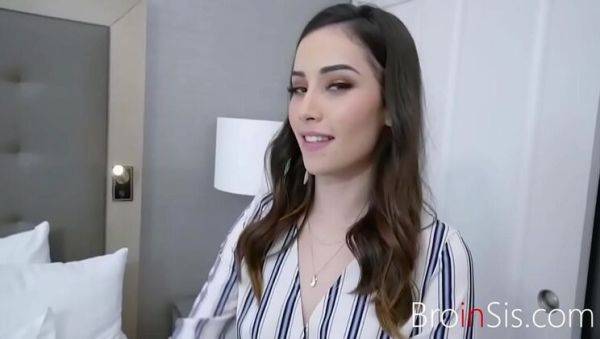 Stepbrother Dominates Busty Teen Stepsister Aria Lee - Hardcore Taboo Fuck - xxxfiles.com on freevids.org