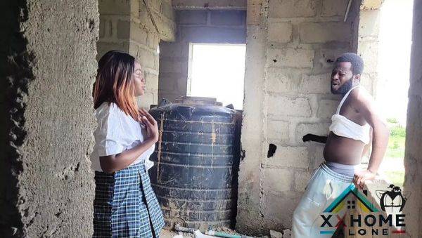 Street Thug Pounds Young College Teen in School Uniform - Big Tits Amateur Fuck - veryfreeporn.com on freevids.org