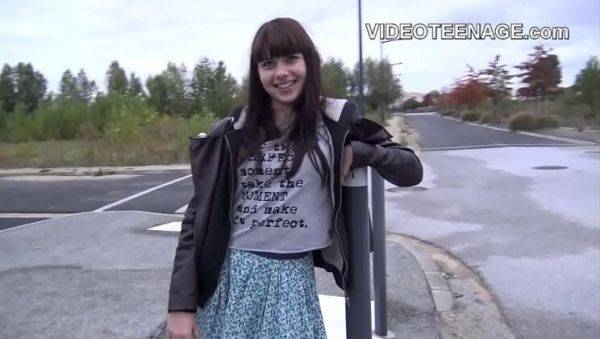 18yo Hairy Teen Luna Rival Does Hot Anal Casting with Dildo - xxxfiles.com - France on freevids.org