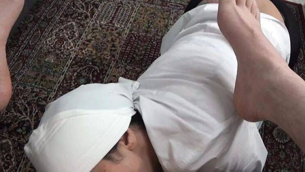 Horny Arab Stepmom Fucks Me While Dad's Away - POV Blowjob & Cumshot - porntry.com on freevids.org