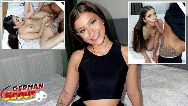 Petite Latina Sofia Smith Gets Rough Casting Fuck by Stranger - Small Tits, Big Cock, Facial - porntry.com - Germany on freevids.org