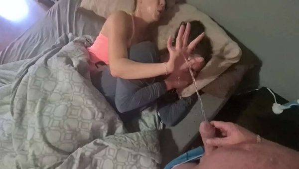 2 Petite Girls Peeing in Bed - Wet Clothes & Undressing After Wake Up Piss - xxxfiles.com on freevids.org