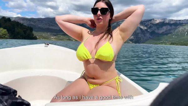 Brunette Babe Luna Doll Takes BBC on Boat - Hardcore Interracial Fuck in 4K - xxxfiles.com - France on freevids.org