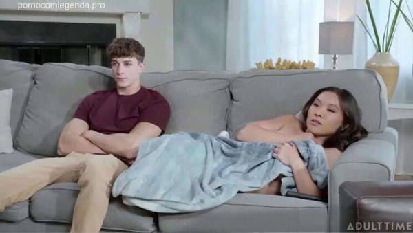 Hot Korean Stepsis Kimmy Kimm Teases Stepbro Parker Ambrose While Masturbating - veryfreeporn.com - North Korea on freevids.org