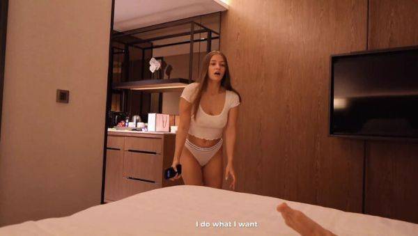 Step Sis Grabs My Dick Again - Creampie Fuck With Big Tits Elina Lizz - veryfreeporn.com on freevids.org