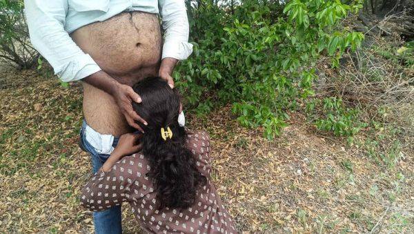 Hot Indian Wife Cheats Outdoor - Inba & Laxi Ammu Sucking & Fucking in 4K - porntry.com - India on freevids.org