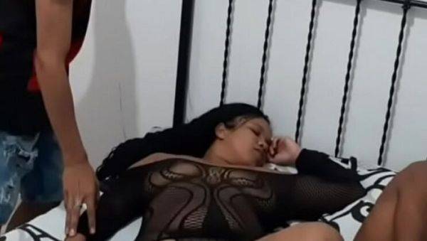 Sleeping Cuckold - Best Friend Fucks His Wife Right Next To Him - xxxfiles.com on freevids.org