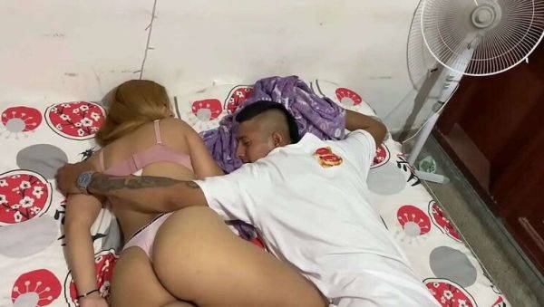 Busty BBW Brendarojas Sucks Step Cousin's Big Black Cock For Sleepover - xxxfiles.com on freevids.org