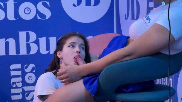 Hot Gangbang Compilation 2024 - Blonde & Brunette Babes Take BBC & Sex Machine - xxxfiles.com on freevids.org