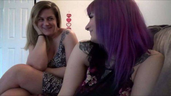 Thick MILF Sabrina Violet & Clover Baltimore Share Big Cock in Family Therapy Threesome - veryfreeporn.com on freevids.org