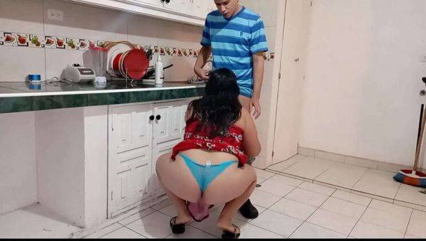 Step Mom Fucks Me Doggy Style In Kitchen After Catching Dad Cheating - Big Tits MILF Yalibbw - veryfreeporn.com on freevids.org