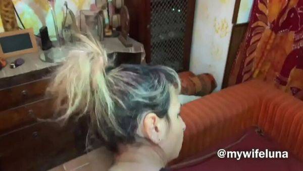 Hot Wife Luna Takes Big Cock and Dildo in Her Ass - DP Action! - porntry.com on freevids.org