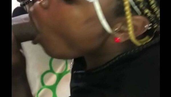 Hot Ebony Step Cousin Mena Deep Throats My Big Black Cock - veryfreeporn.com on freevids.org