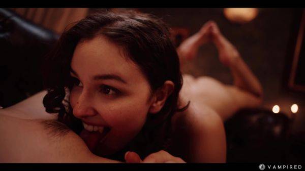 Japanese Asian Vampire Sex - Big Tits Babe Rikako Preyed By Nerdy Leana & Turned Into Lesbian Demon With Leana Lovings And Rikako Katayama - videohdzog.com - Japan on freevids.org