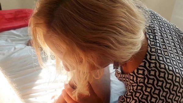 Selena701 Hot Blonde MILF Wife Morning Blowjob & Swallow - Amateur Homemade Sex - veryfreeporn.com - Germany on freevids.org