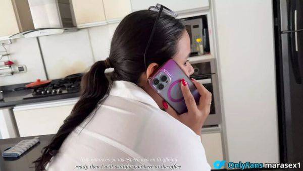 Latina Boss With Big Ass Gives Employee A Raise By Sucking His Cock - MaRaSexx - porntry.com - India - Colombia on freevids.org