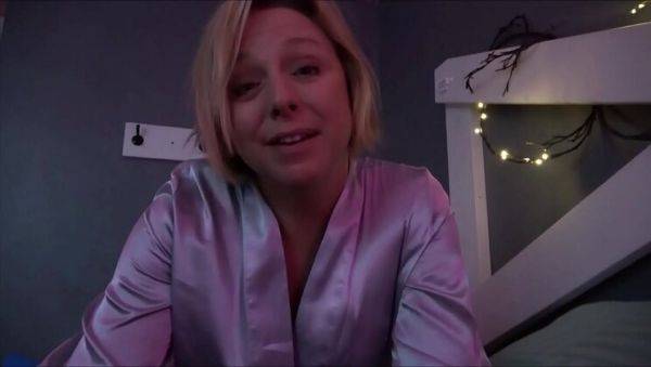 Blonde MILF Brianna Beach Fucks Step Son Before Bed - Big Tits Mom Comes First - porntry.com on freevids.org
