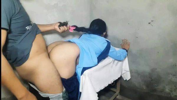 Desi virgin schoolgirl first time sex with boyfriend - hardcore teen homemade - veryfreeporn.com - India on freevids.org