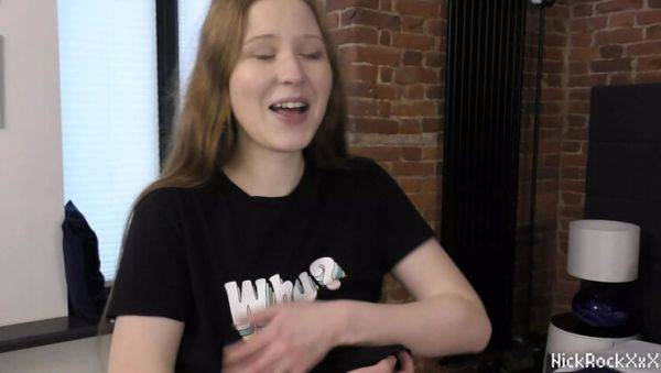 Redhead Village Milkmaid First Homemade POV - Hardcore Fucking & Huge Cumshot on Belly - veryfreeporn.com - Russia on freevids.org