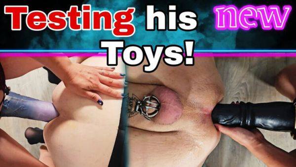 Training Zero's Anal Pegging Marathon: Testing Her Huge New Toys in Hardcore BDSM Slave Play - Real Homemade MILF Action! - porntry.com - Britain on freevids.org