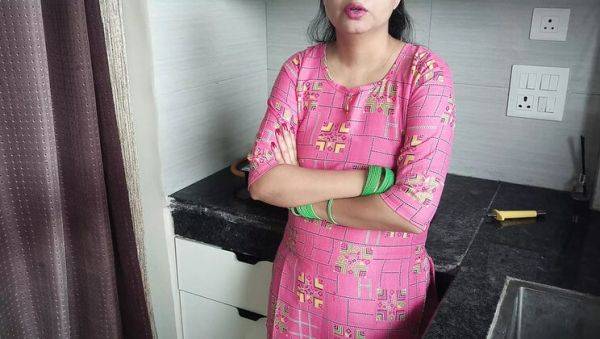 Hot Hindi Stepmom Fucked Hard by Stepson in Kitchen - Dirty Talk & Orgasm - xxxfiles.com - India on freevids.org