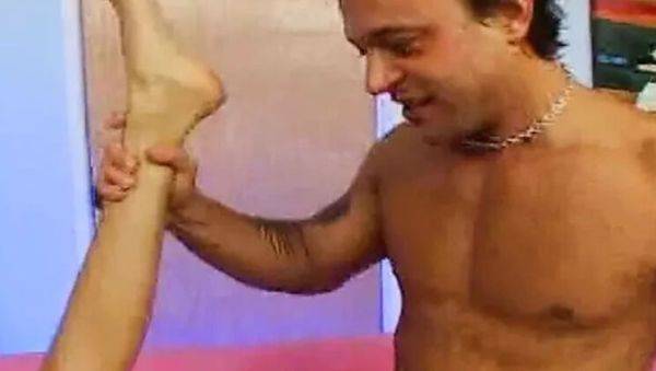 Daisy Dukes Brunette Babe Takes Huge Facial After Hardcore Fuck - porntry.com on freevids.org