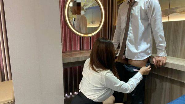 Cheating Wife Fucks Husband's Office Friends Doggy Style - Clarelia & Jamsen HD Homemade - veryfreeporn.com - Indonesia on freevids.org