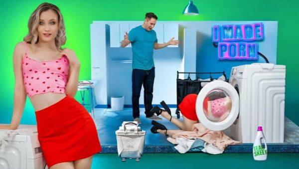 Horny Russian Roommate Trapped in Washing Machine Gets Hardcore Fuck Help - xxxfiles.com - Russia on freevids.org