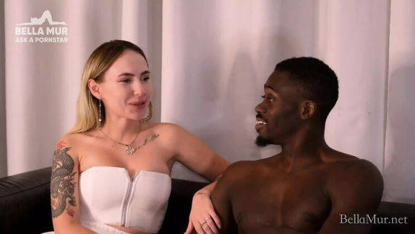 Blonde Bella Mur Takes Huge BBC from Romeo First in Hardcore Interracial Sex - veryfreeporn.com on freevids.org
