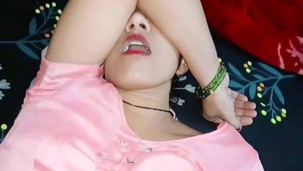 Indian Desi Newly Married Girl Janvibhabhii Gets Her Pink Pussy Licked and Sucked by Boyfriend - Hot Homemade Fucking Video - porntry.com - India on freevids.org