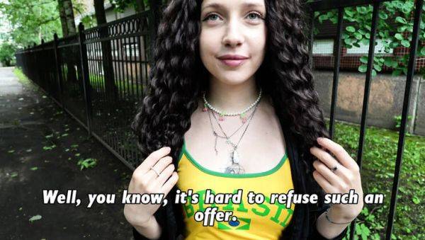 Maramoyka Part 3: Curly Russian Teen Gets Creampie After Public Pickup - Amateur Hardcore Adventure - veryfreeporn.com - Russia on freevids.org