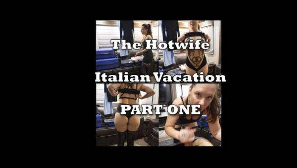 Hot Italian Wife Cheats On Vacation - Surprise Handjob For Cuck Husband - veryfreeporn.com - Usa - Italy on freevids.org