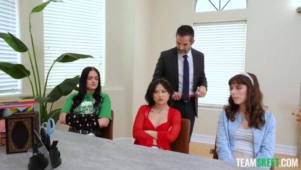 Lulu Chu, Imani Valor, Krystal Palmer - Summer School Is No Place For Brats - videomanysex.com on freevids.org