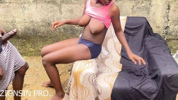 Backyard Fucking with Petite Nigerian Teen Zion - Homemade BBC Enjoyment - xxxfiles.com - Usa - Nigeria on freevids.org