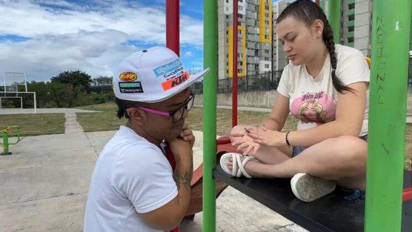 Julianaburning finds crying girl in park and comforts her with hard cock - Amateur Latina Anal - xxxfiles.com - Venezuela - India on freevids.org